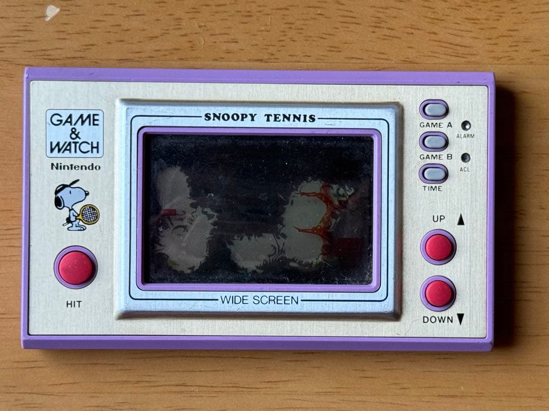 任天堂 ゲームウォッチ スヌーピー テニス