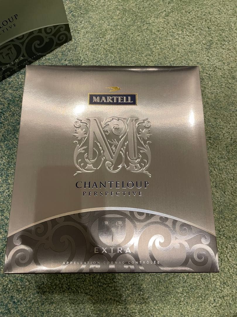 マーテル　シャンテルー　空き瓶　空き箱　MARTELL