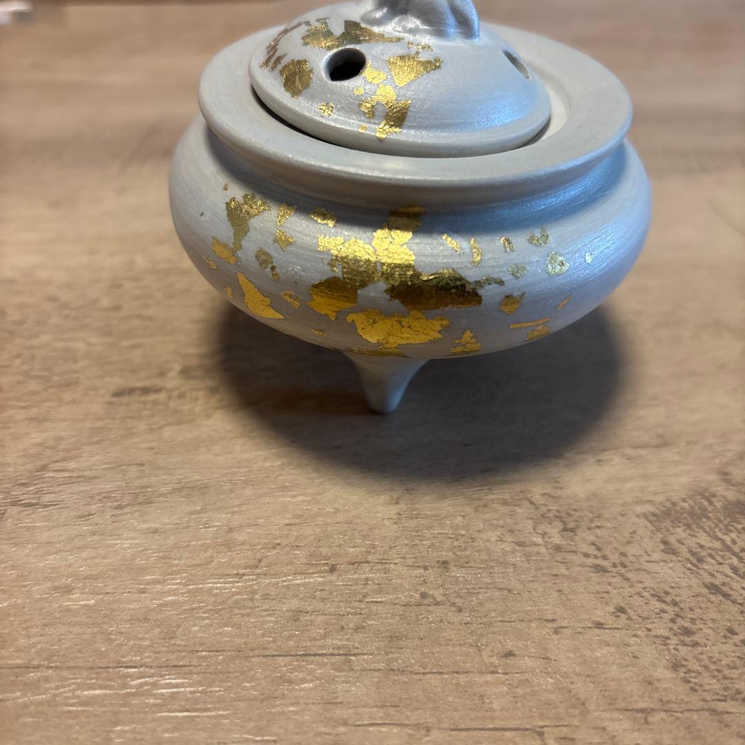 九谷　吉右ェ門作　香炉