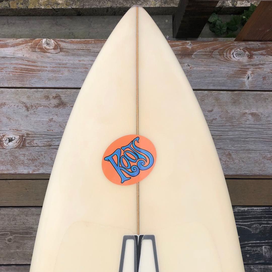 良品訳ありSWELLサーフボード6'2\"クリスタルデッキグリップハードケース付き