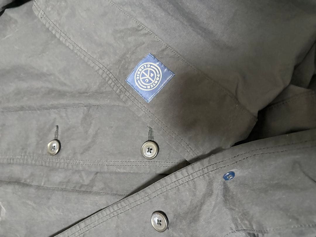 Porter Classic WEATHER SWING COAT 2 ネイビー