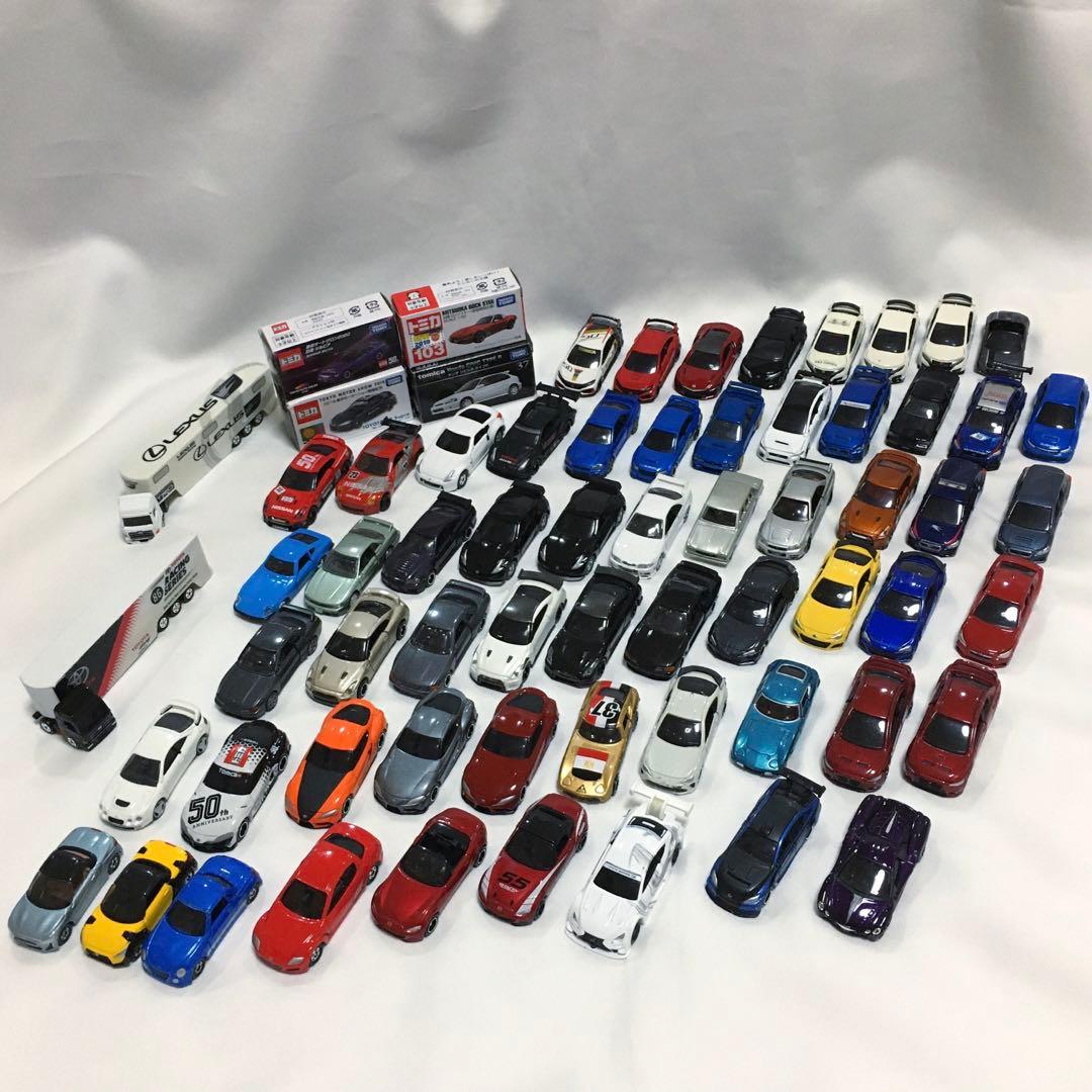 匿名発送　トミカ/国産車66台セット　スポーツカー/初回特別仕様/オートサロン