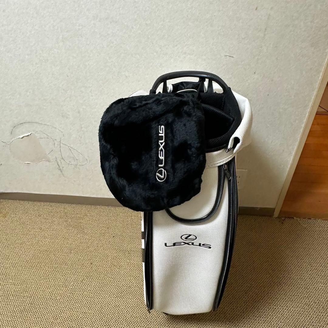 レクサス　ゴルフバック　キャリーバッグ　美品