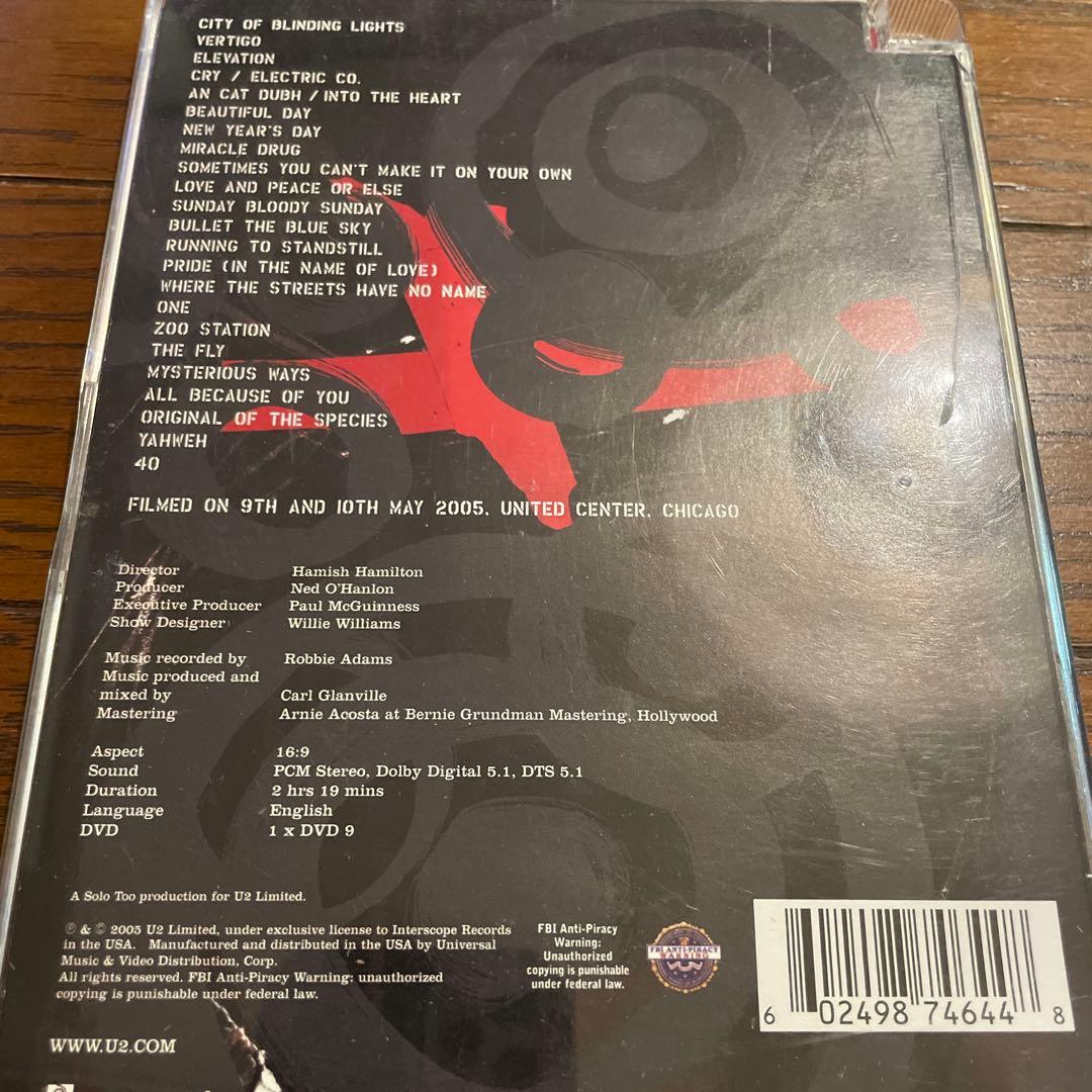 ◼︎U2 VERTIGO 05 LIVE FROM CHICAGO DVD