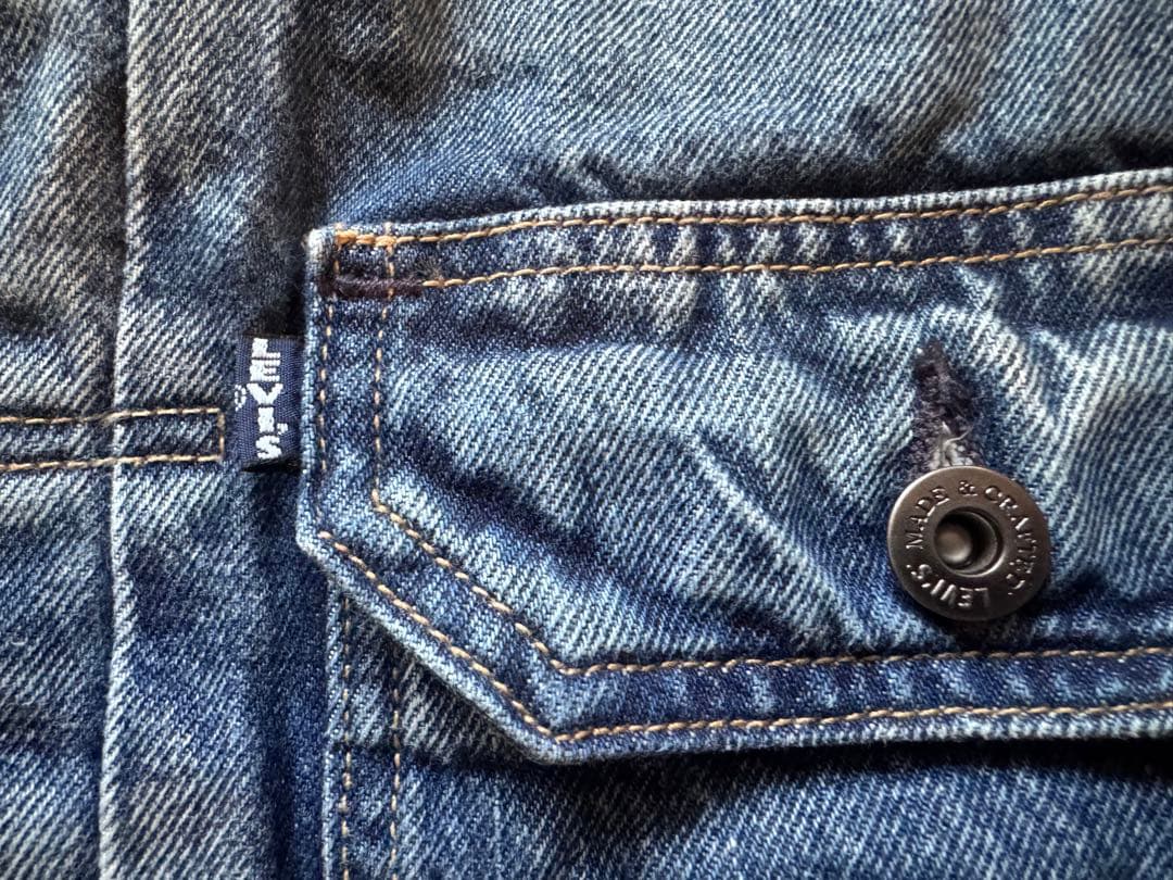Levi's Made&Crafted デニムジャケット 春秋着用おすすめ 美品