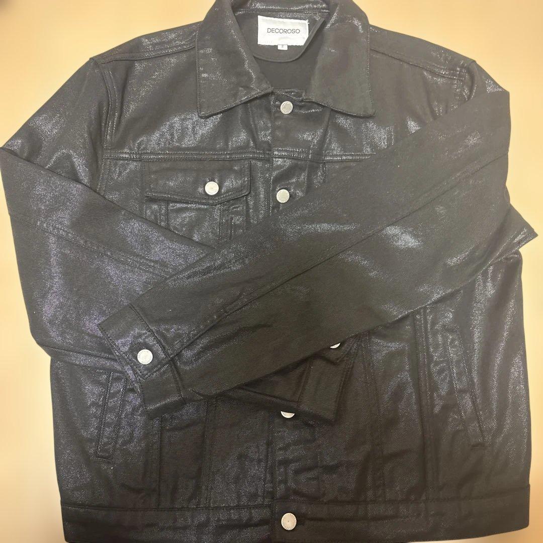 コーテングデニムジャケット opium darkwear archive y2k