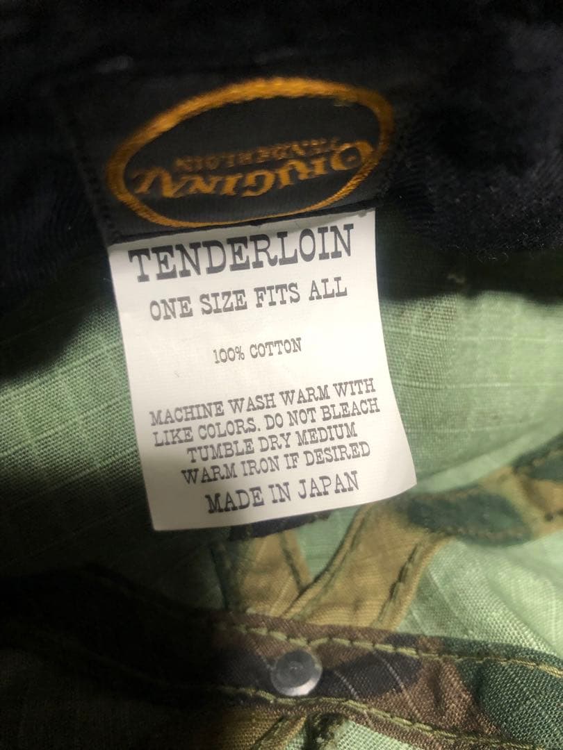 最終値下げ　TENDERLOIN バケットハット　カモ　迷彩