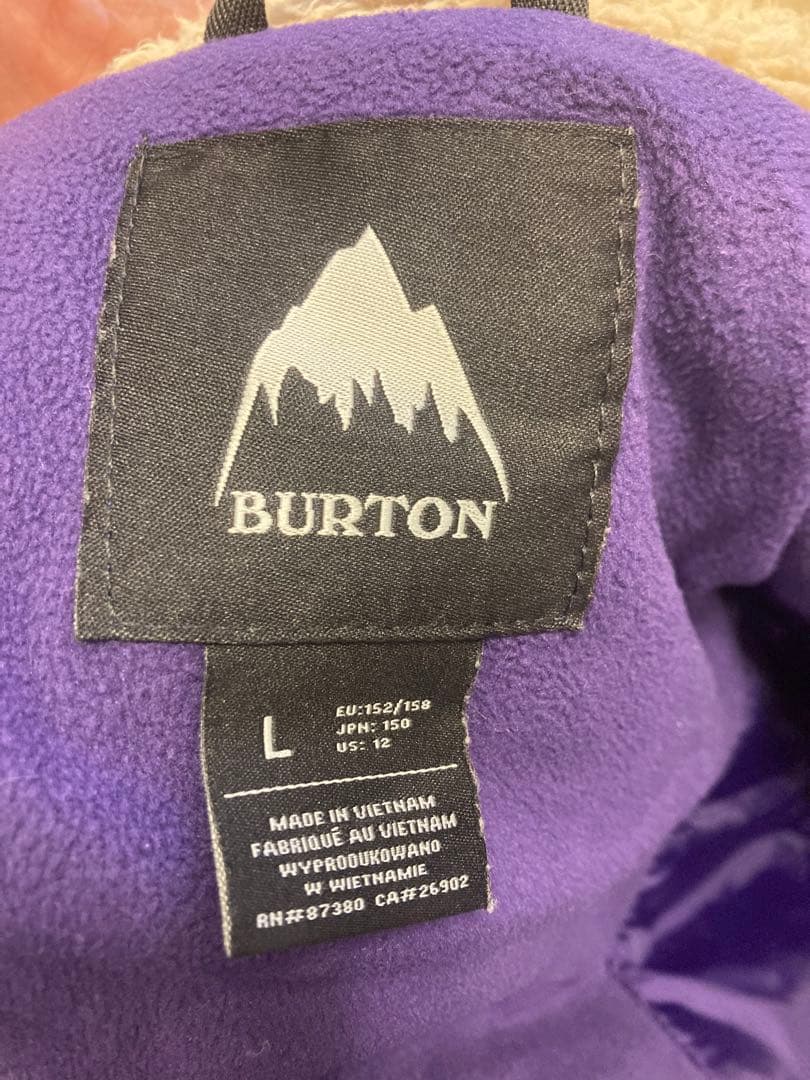BURTON キッズスキーウェア　上下
