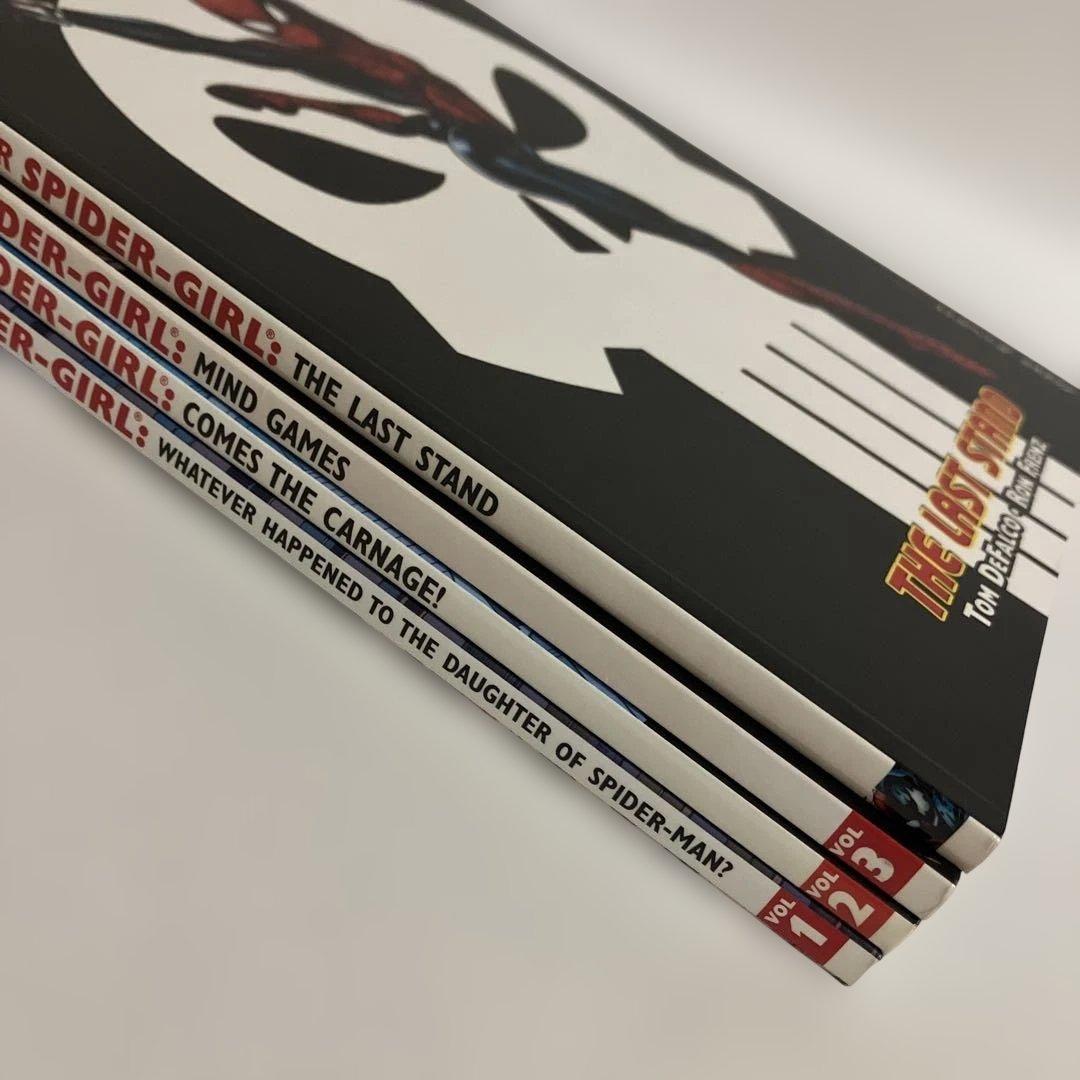 スパイダーガール Vol1-3＋1冊セット　英語版