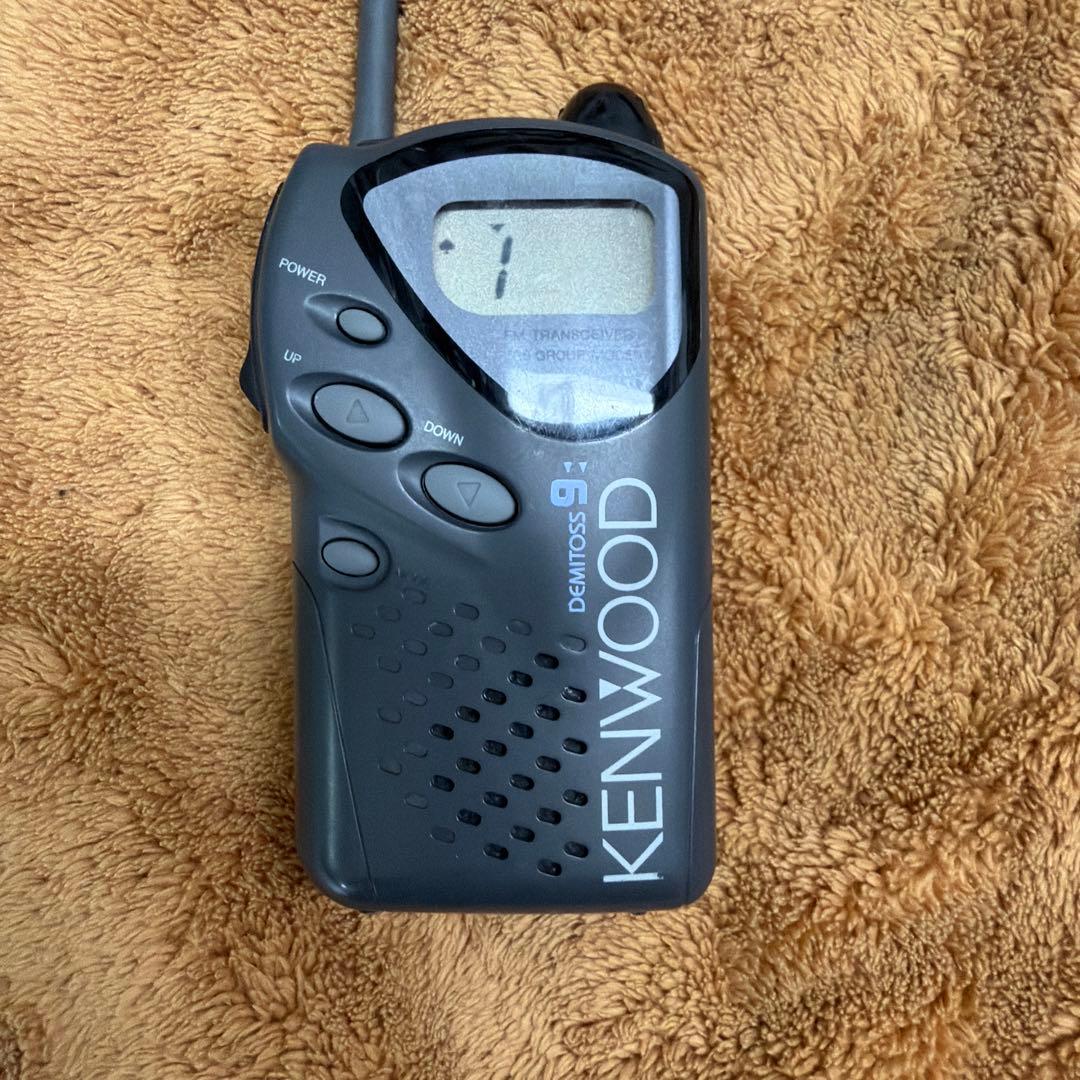 KENWOOD UBZ-LF9トランシーバー３台セットマイク2台