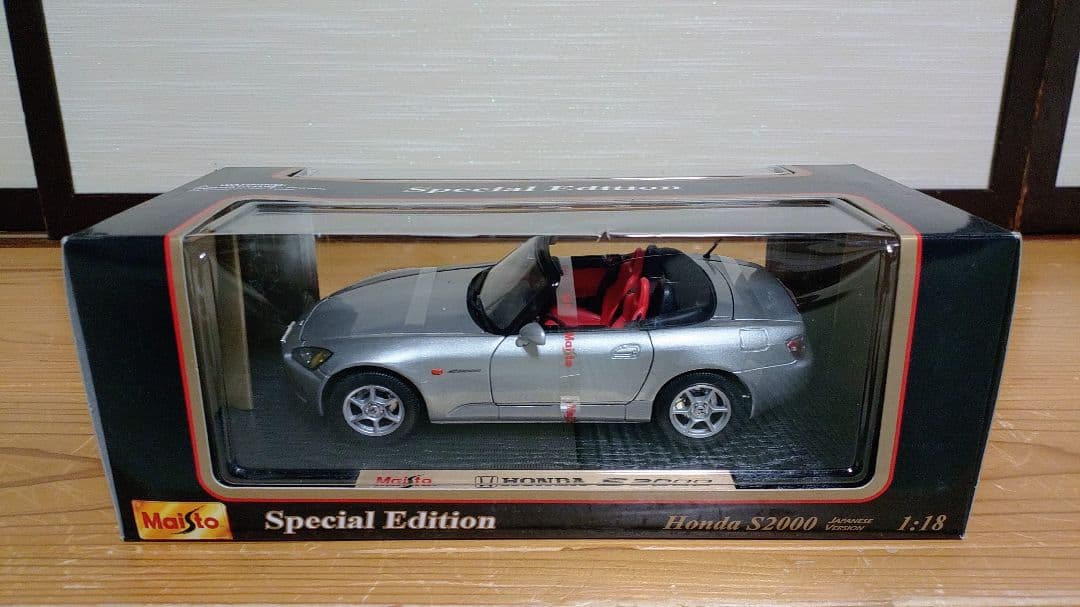 1/18　マイスト　ホンダ　S2000　ポルシェ　フェラーリ　ロータス