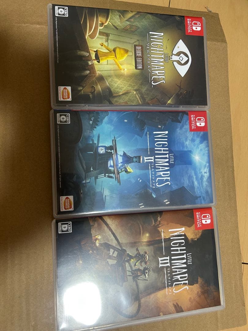 リトルナイトメア Switch Little Nightmares 3本セット