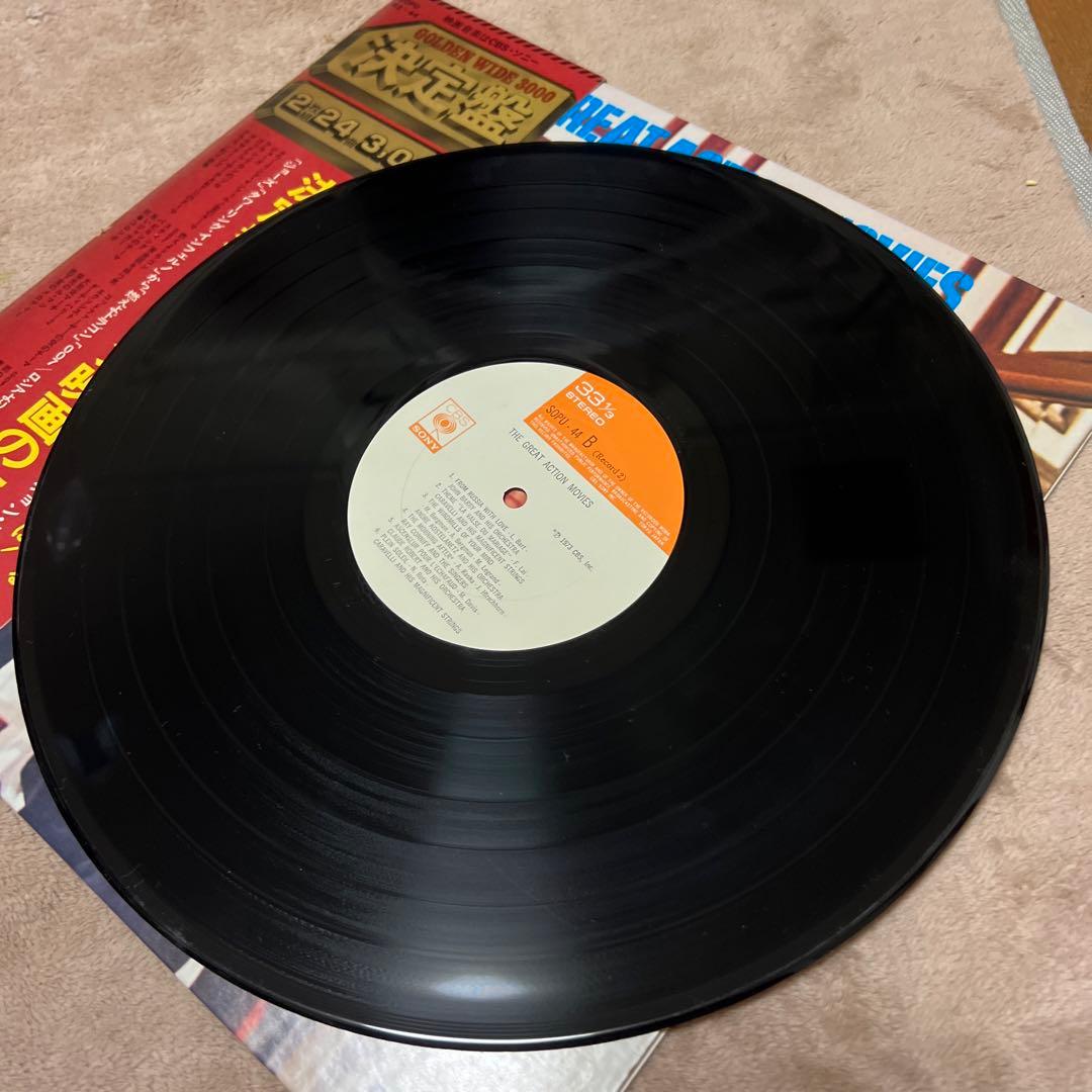 ブルース・リー 李小龍 GREAT ACTION MOVIES レコード 2LP