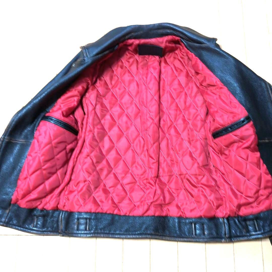 【JACKROSE】ヴィンテージ加工 ダブルライダース M