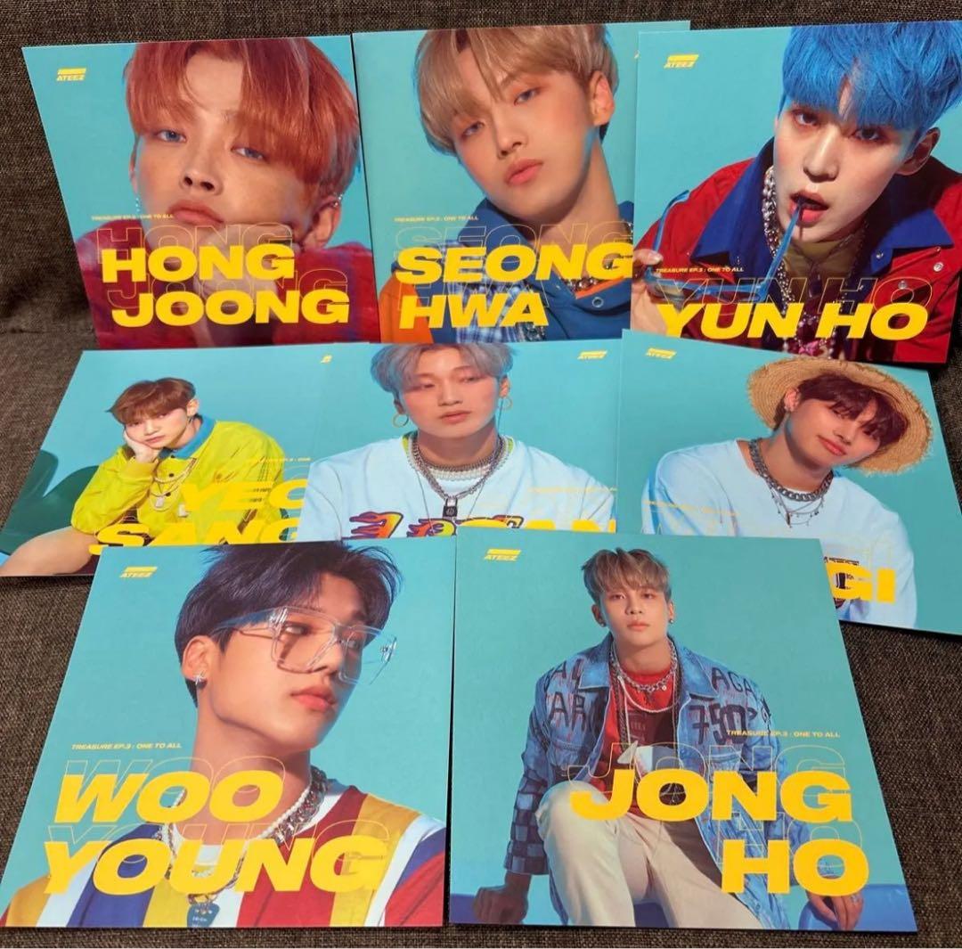 ATEEZ TREASURE EP.3 One To All 2バージョンセット