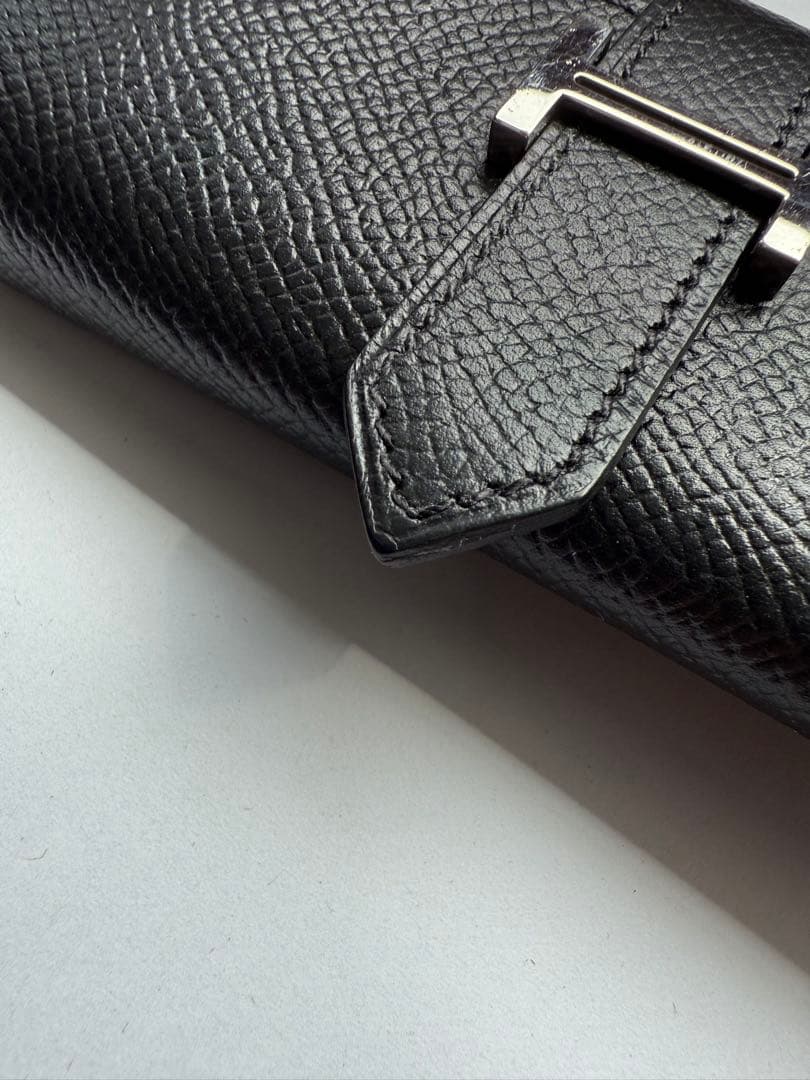 HERMES ベアン ４連　キーケース　エルメス　ブラック