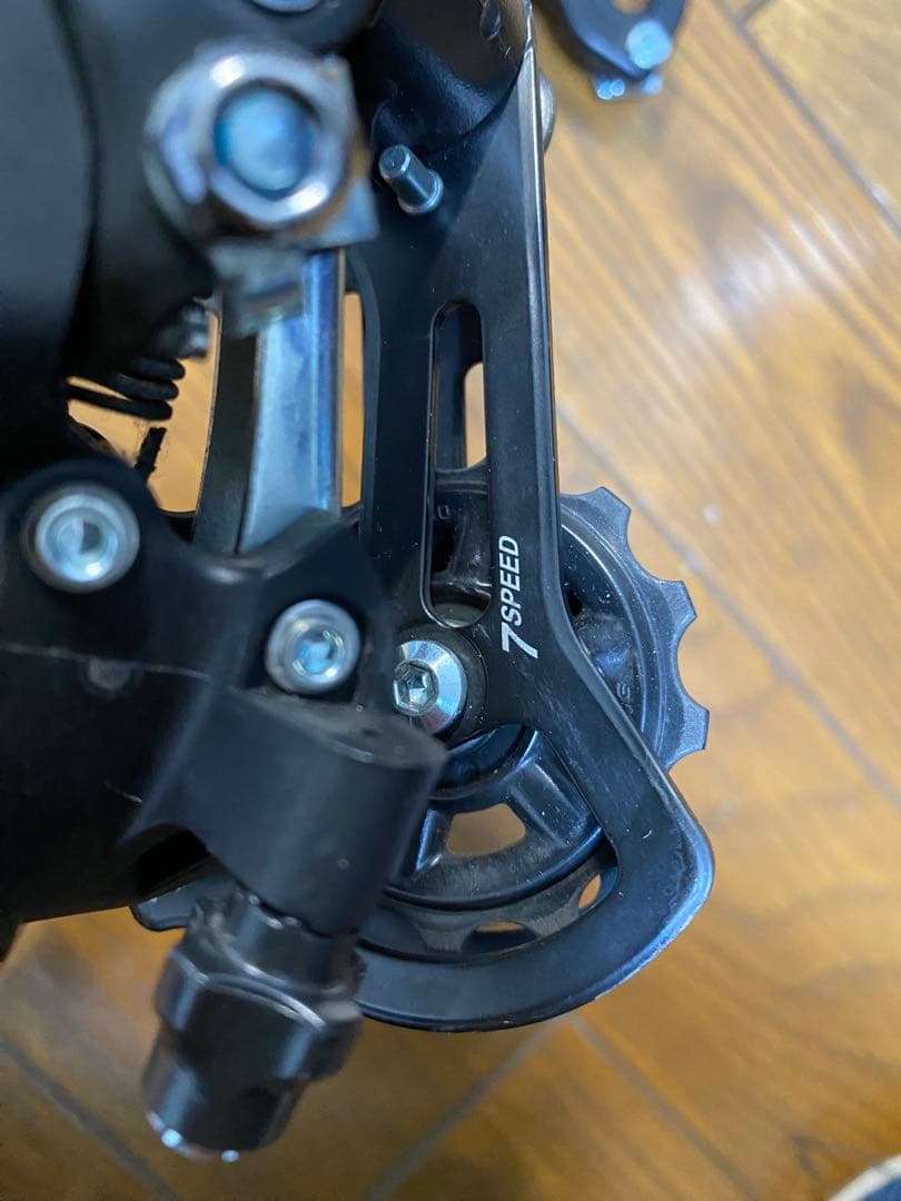 SHIMANO 5速 シフター ディレイラーセット