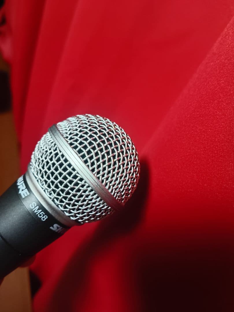 【２本セット】SHURE シュアー SM58ダイナミックマイク　【２本セット】