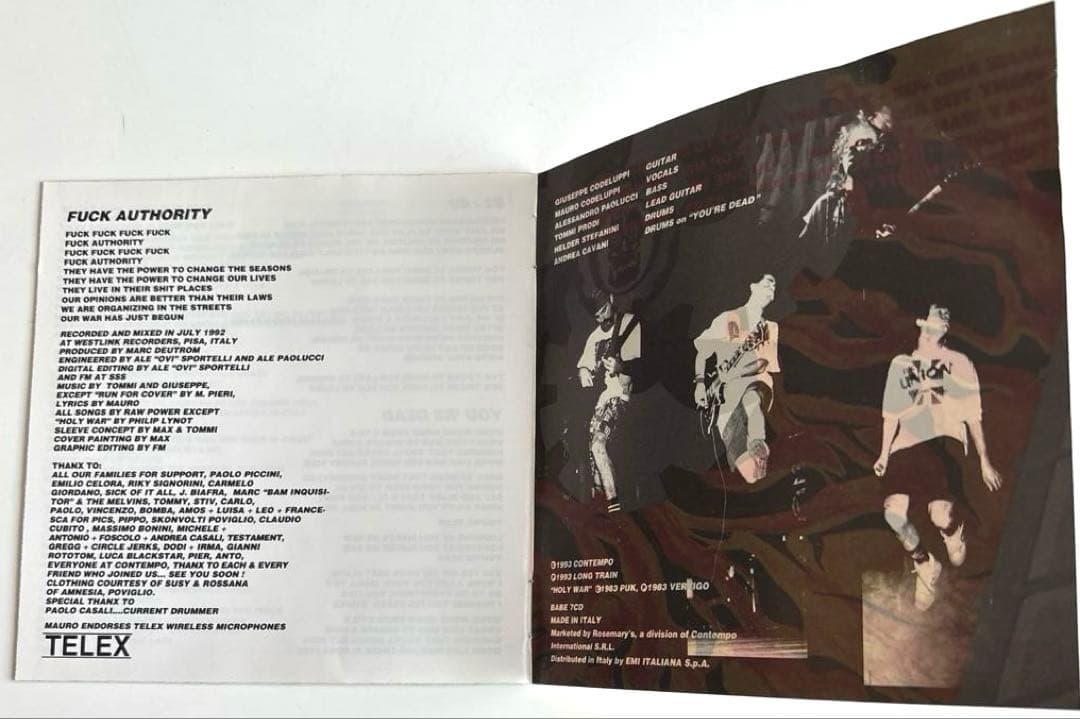 RAW POWER/Too Tough To Burn/伊盤オリジ CD