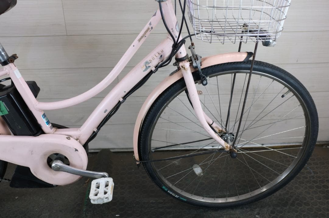 電動自転車　BS Polku 26インチ　3段　8.7Ah充電器あり