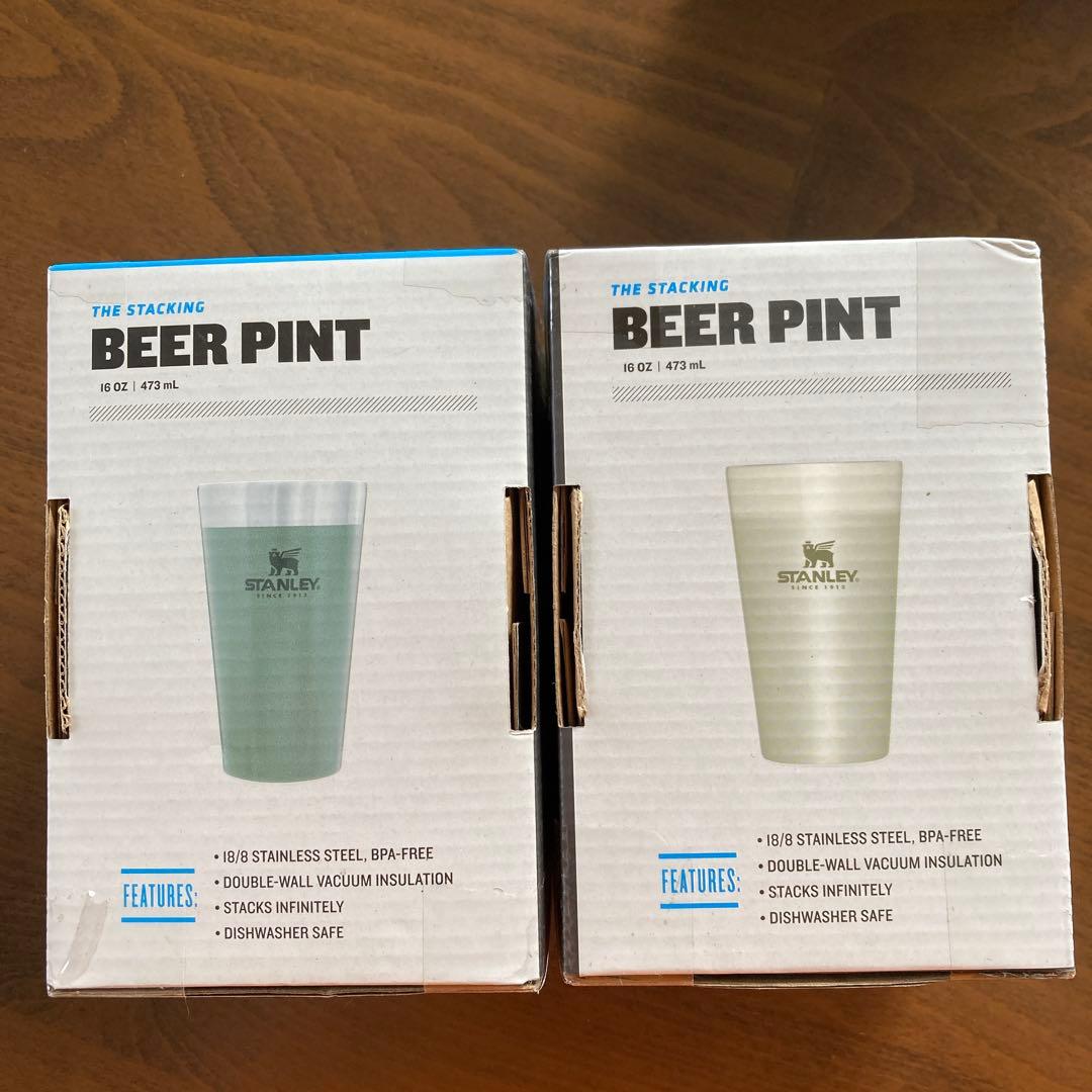 STANLEY BEER PINT 16oz 2個セット