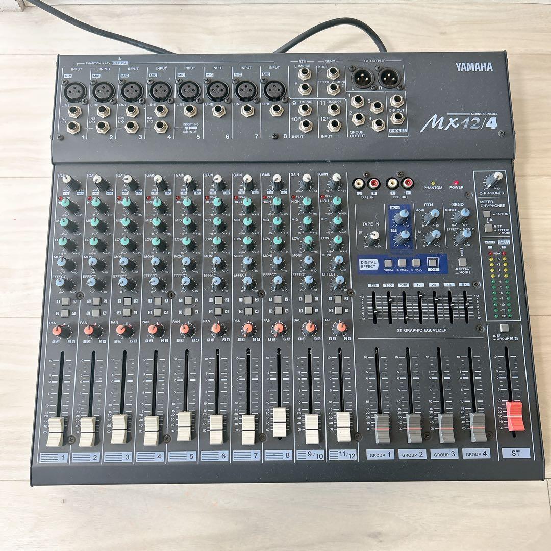 YAMAHA MX12/4 アナログミキサー ヤマハ　12ch