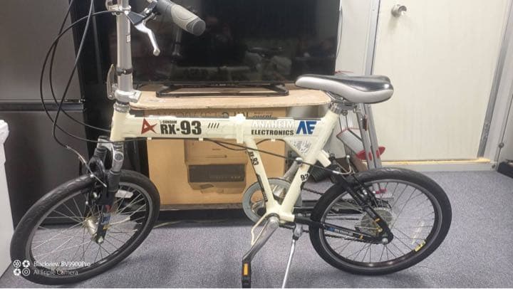 νガンダム AE-RX-93 アナハイム・エレクトロニクス　自転車