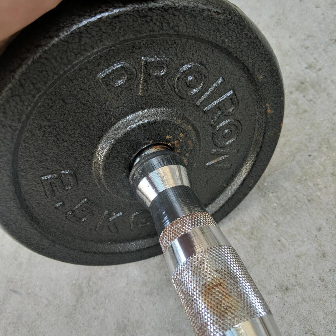 PROIRON　可変式ダンベル　鉄アレイ　22kgセット