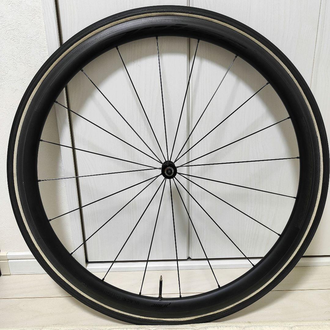 ロードバイク　カーボンホイール　Prime Black Edition38美品☆