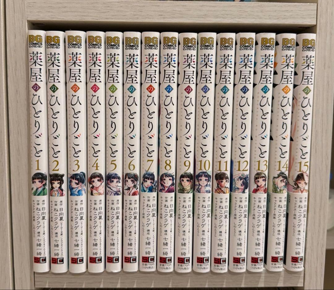 薬屋のひとりごと 全巻セット(1~15巻) ビッグガンガン