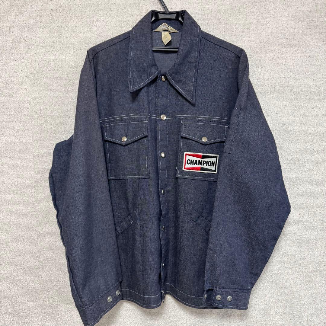 ビンテージ USA製 CHAMPION SPARK PLUG オフィシャル XL