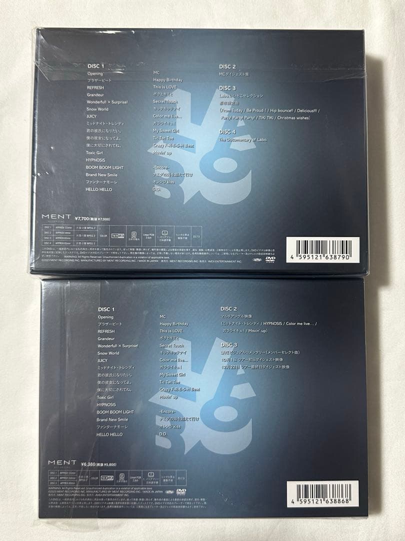 Man LIVE TOUR 2022 Labo. 初回盤 通常盤セット