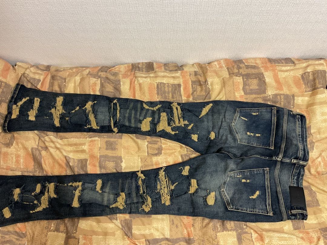 しんすけバラバサスフレアデニム