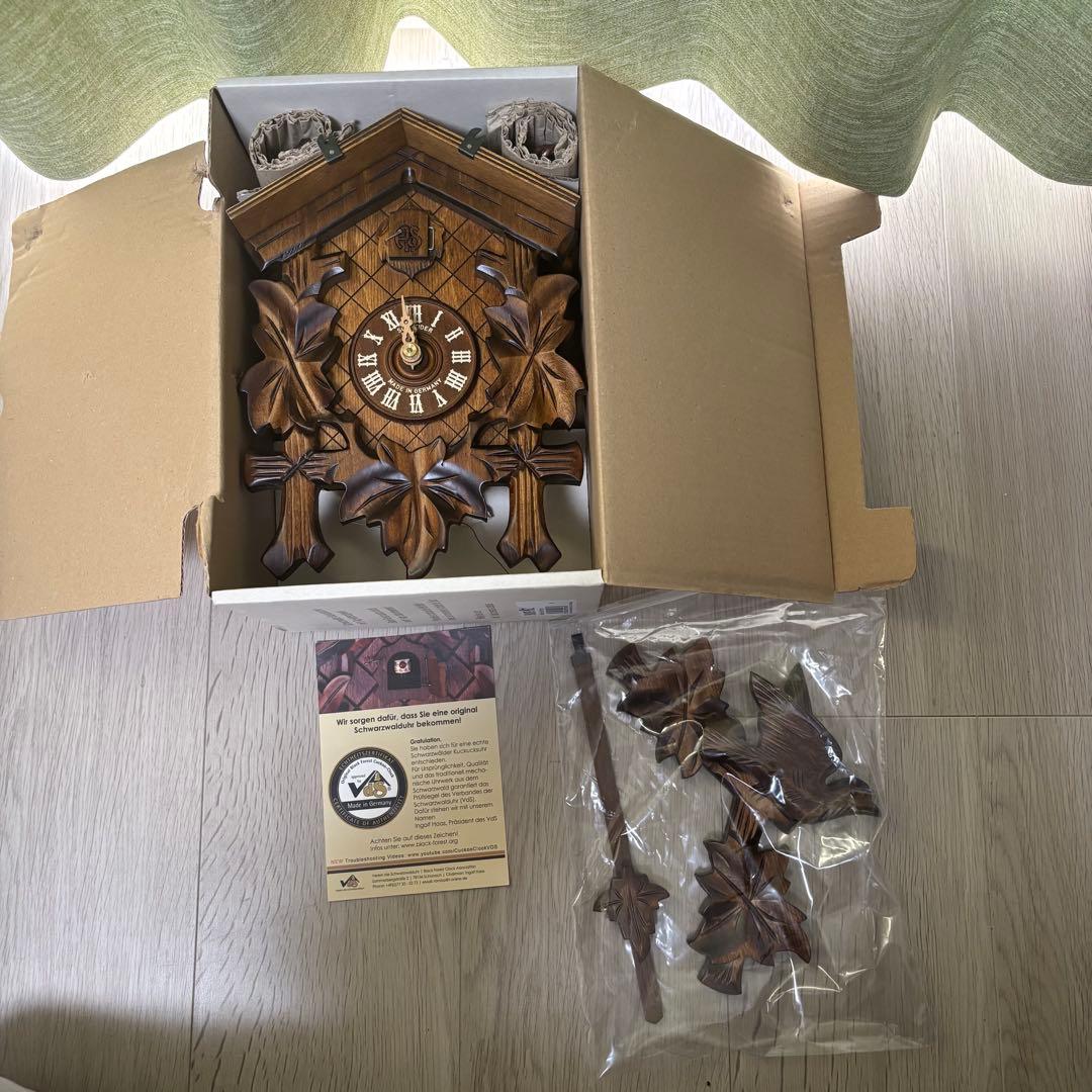 未使用品　アントン・シュナイダー　鳩時計　90/9