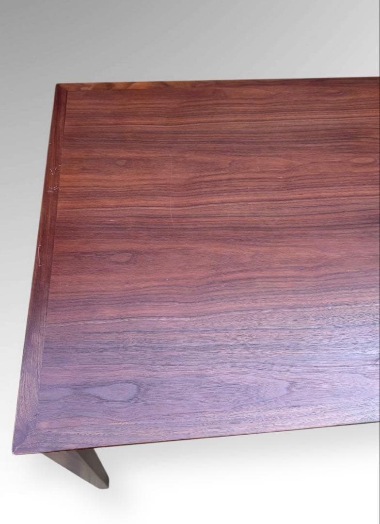 【美品】IDC 大塚家具 秋田木工 ダイニングテーブル ウォールナット 北欧