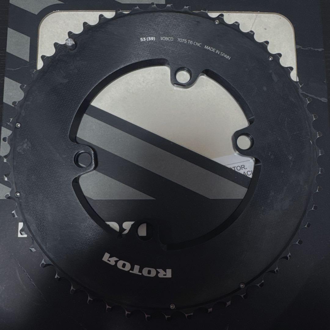 ROTOR 真円チェーンリング 53T BCD110 11&12速用