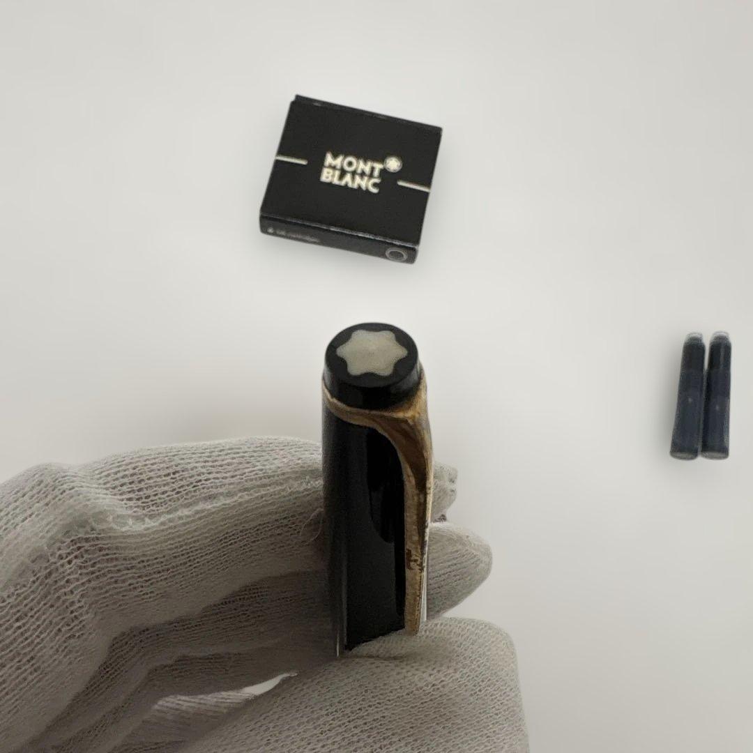 グ*ン様 MONT BLANC 585 14K 万年筆 黒 インクカートリッジ×