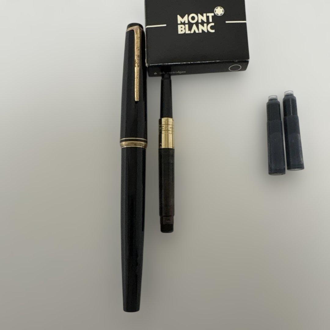 グ*ン様 MONT BLANC 585 14K 万年筆 黒 インクカートリッジ×