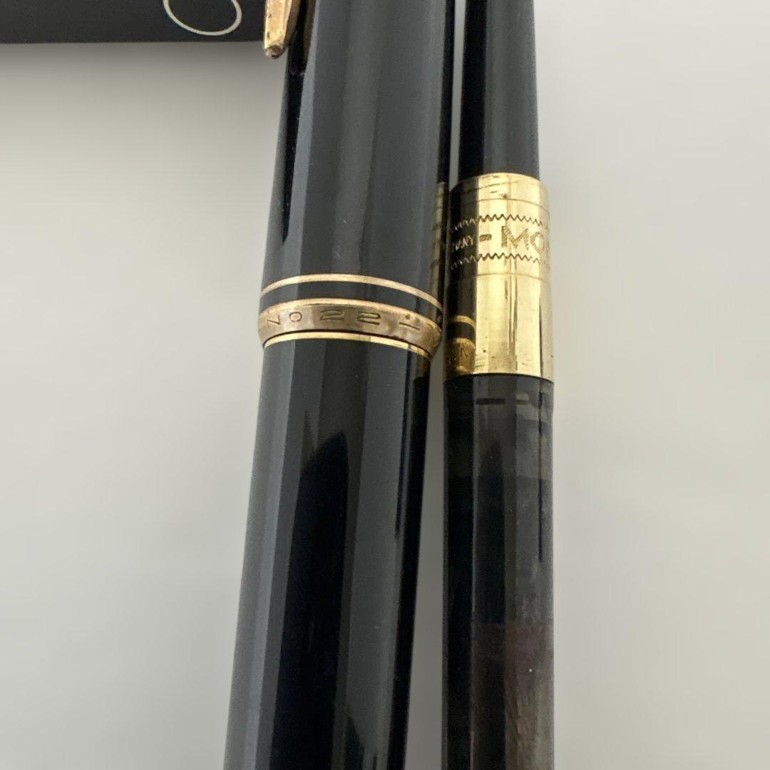 グ*ン様 MONT BLANC 585 14K 万年筆 黒 インクカートリッジ×