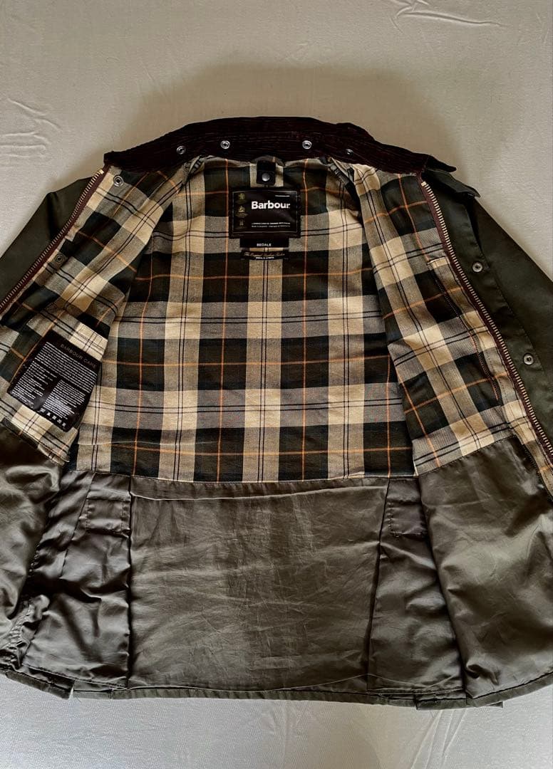 Barbour バブアー ビデイル 38 セージ 英国製