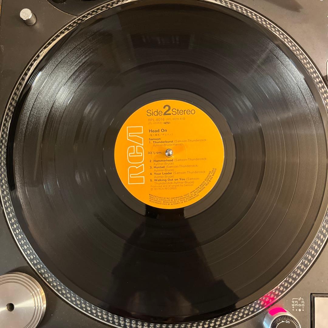 洋楽 Samson head on lp