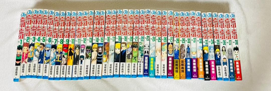 HUNTER×HUNTER ハンター×ハンター 1～38巻 全巻セット
