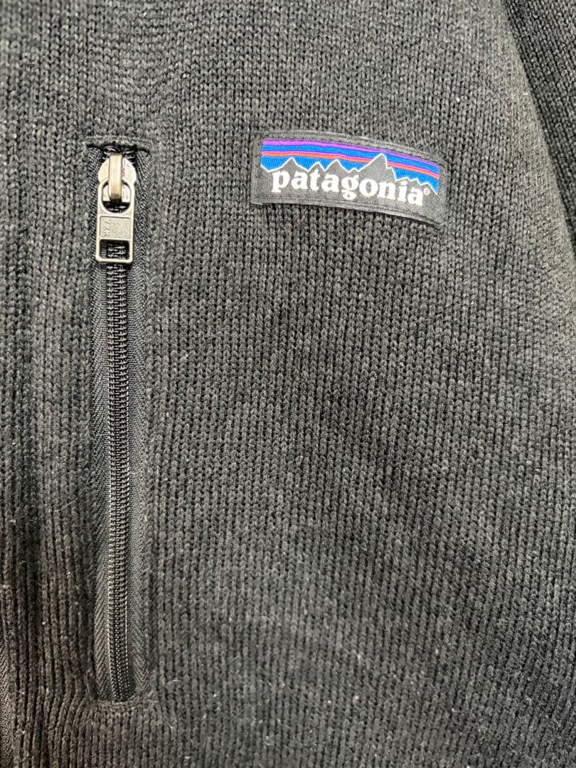 patagonia パタゴニア ベターセーター フルジップ ジャケット 黒 XL