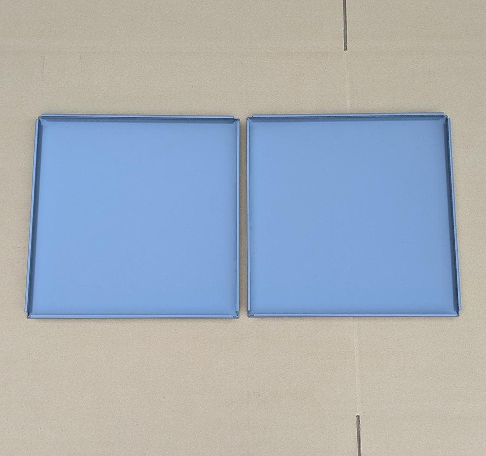 USMハラー用パーツ パネル 板 33.5x33.5cm 部品 ミッドグレー2枚