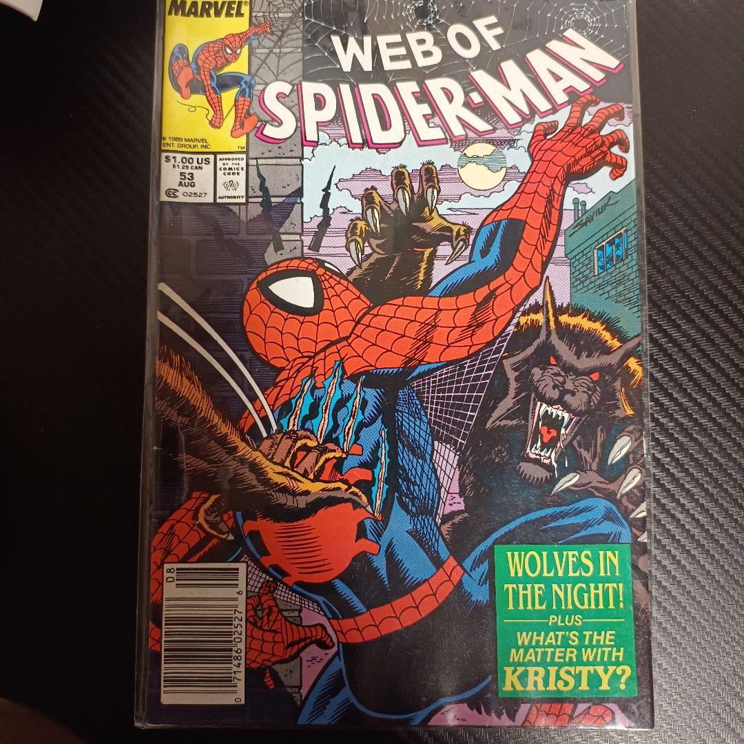 アメコミリーフWeb of Spider-Man 10冊セット 1989年〜
