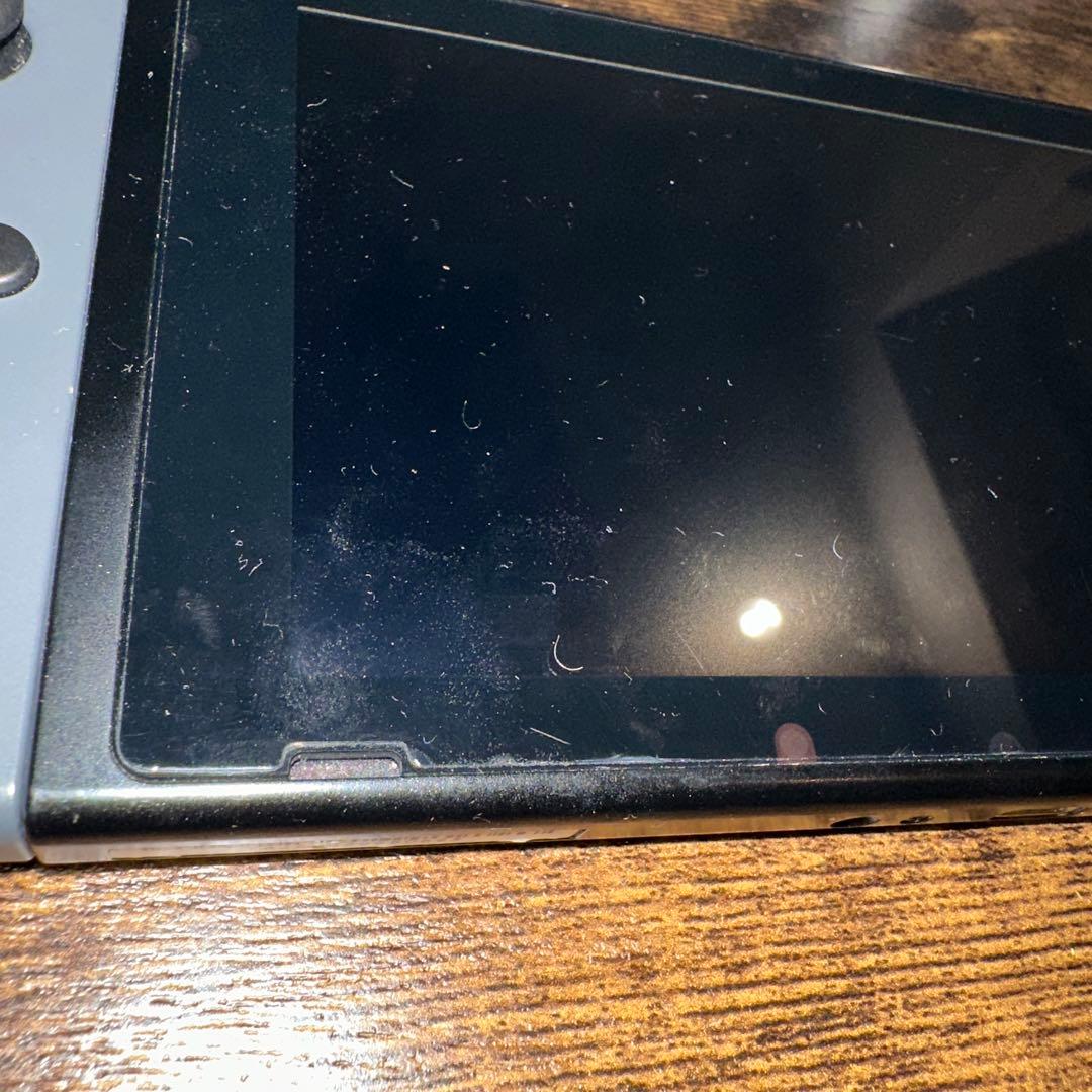 動作品 訳あり Nintendo Switch グレー 本体 + 付属品