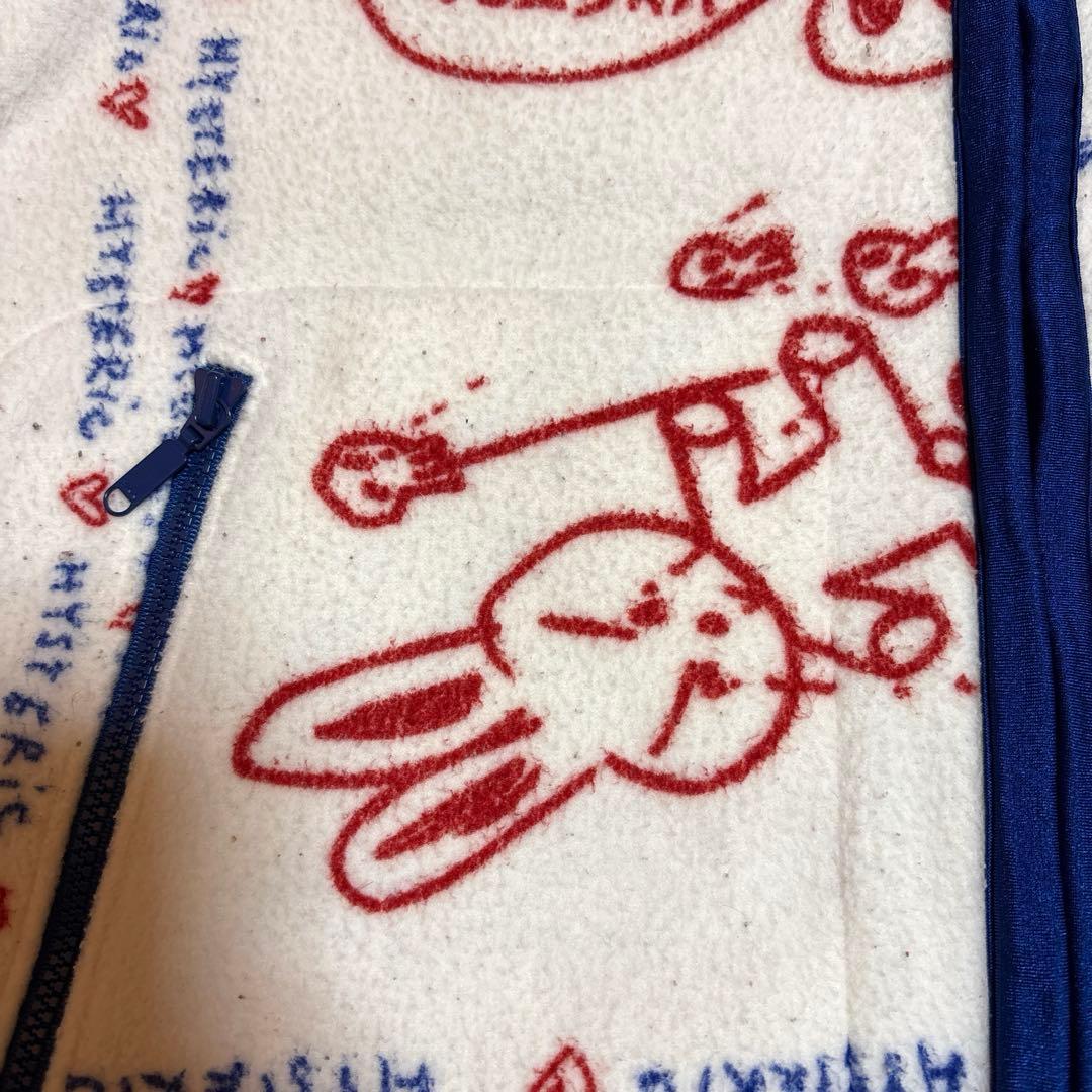 HYSTERiC GLAMOUR⚫︎ヒステリックグラマー⚫︎落書柄フリースジャケット