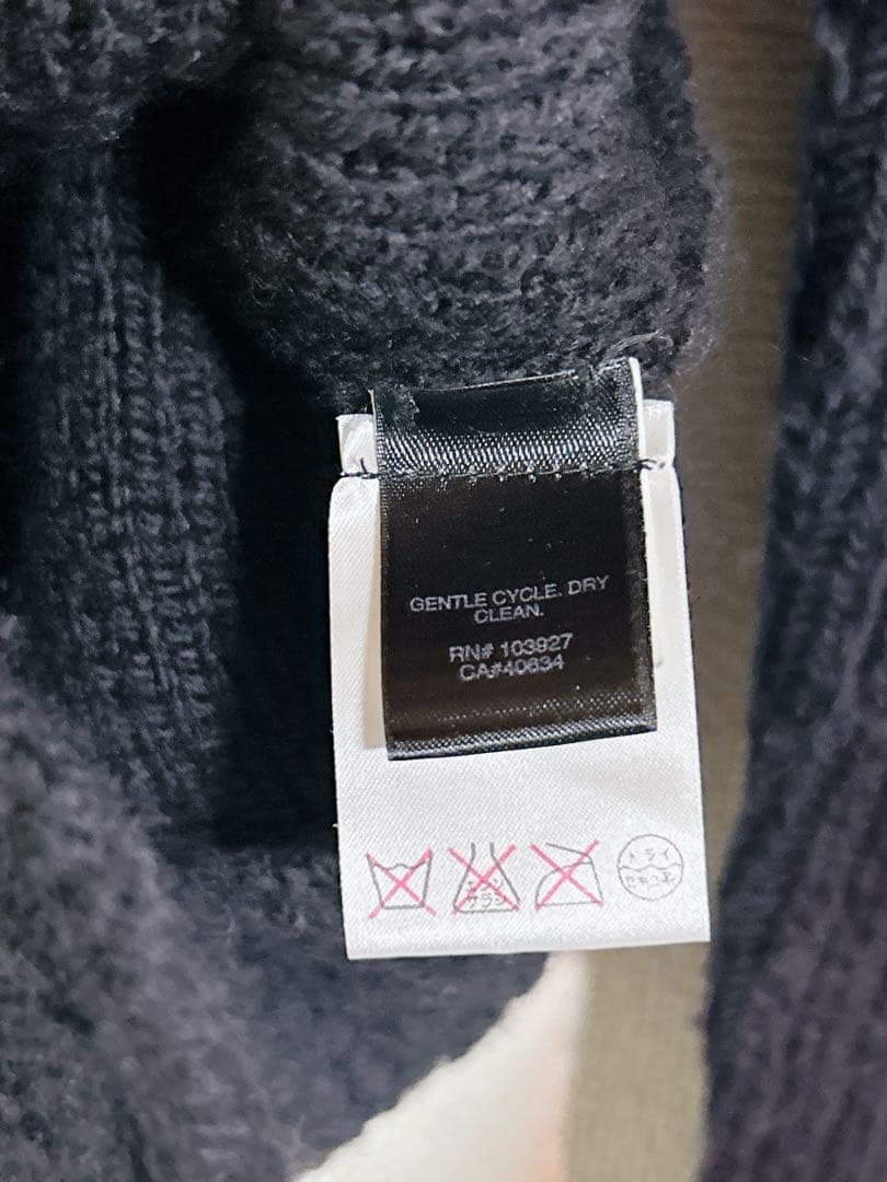 【美品】マークバイマークジェイコブス ナポレオン風 厚手ニットジャケット XS