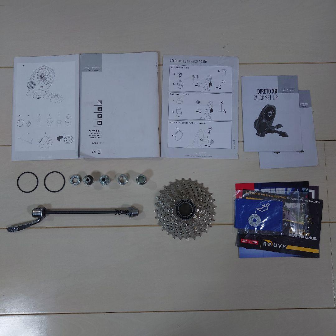 中古ELITE Direto XR ＋新品Zwift Cog&Click