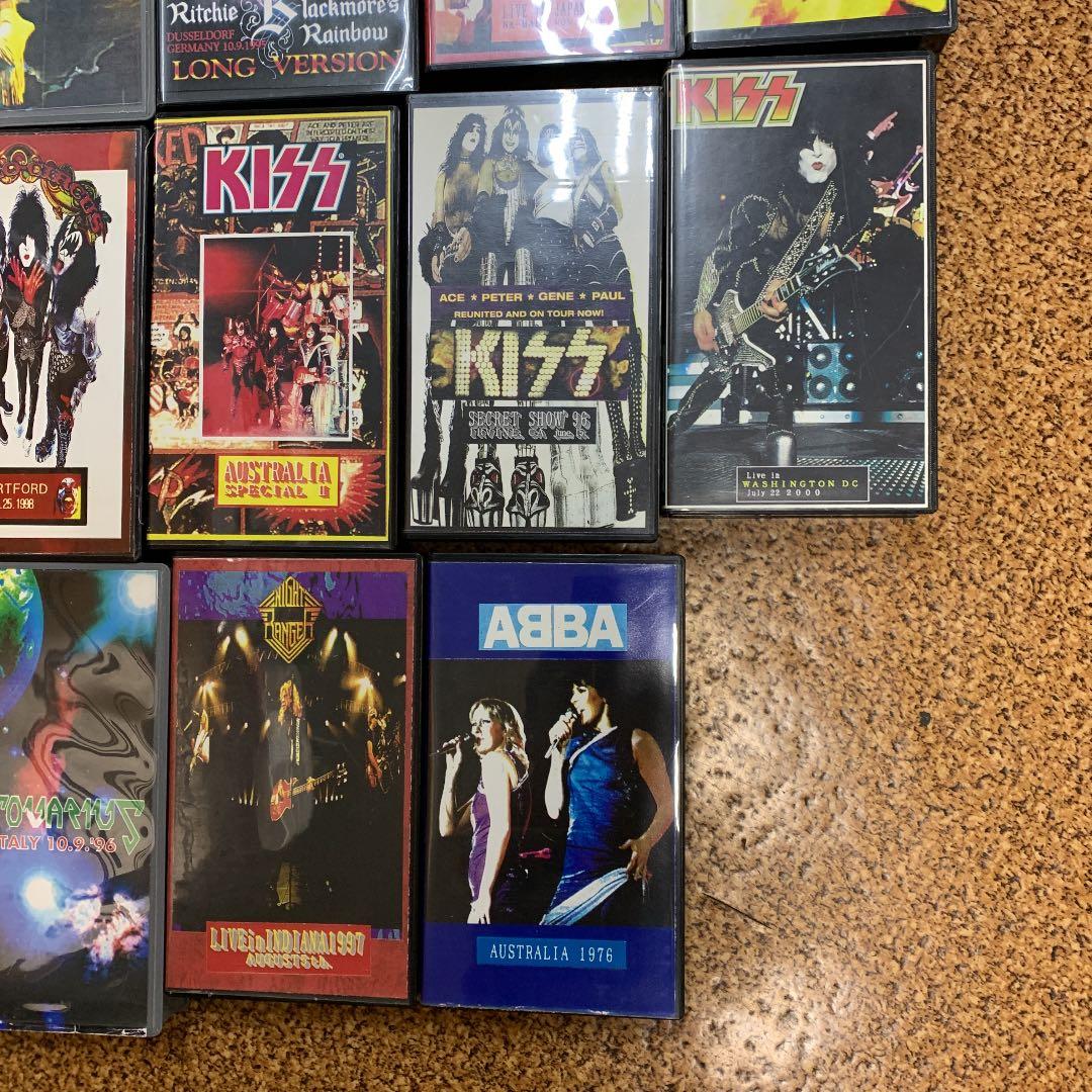 レインボー キッス ナイトレンジャー アバ ブートビデオ 大量処分 貴重
